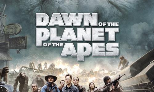 Dawn of the Planel of the Apes poster