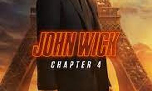 John Wick 4 Movie poster