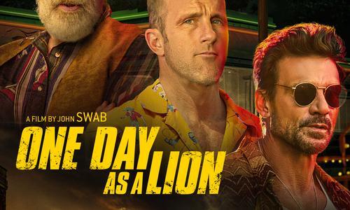 One Day As A Lion poster