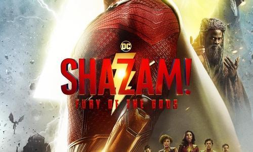 Shazam Fury of The Gods poster